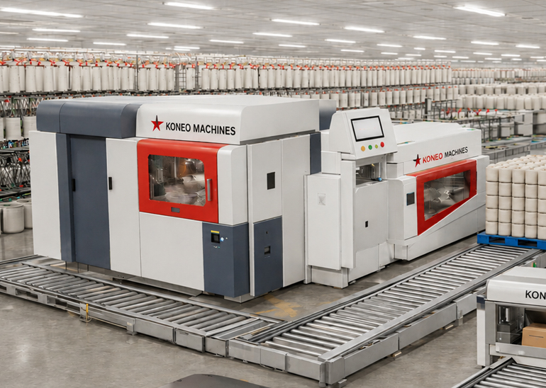 KONEO Machines textile automation production line